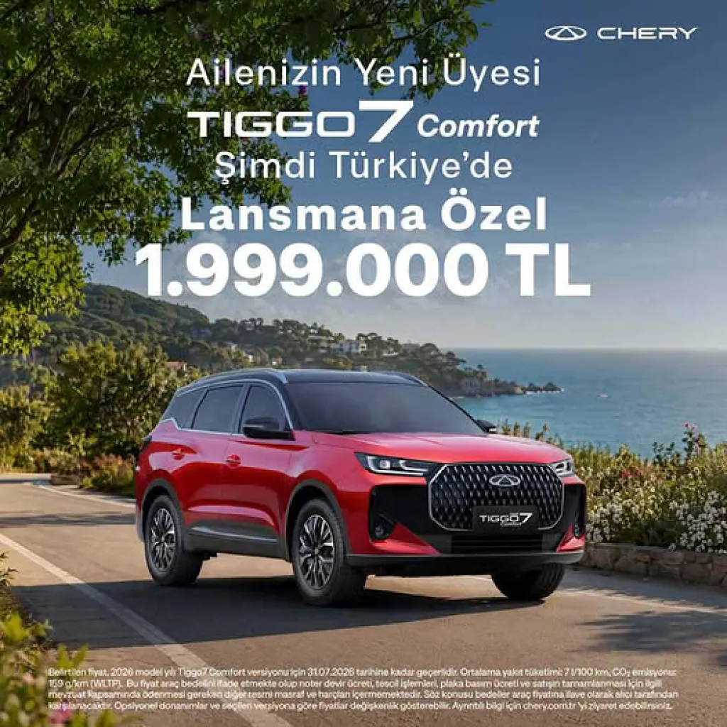 Bodrum’da SUV Rüzgarı: Chery Tiggo 7 ve Tiggo 8 Temmuz Kampanyaları Özkasapoğlu Plaza’da!