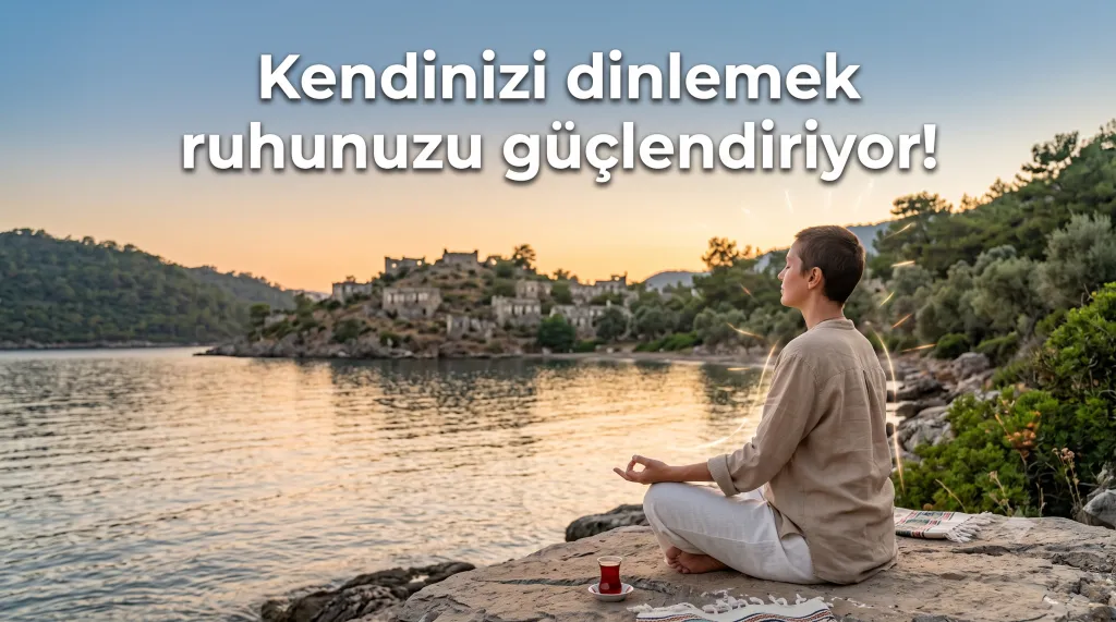 Kendinizi dinlemek ruhunuzu güçlendiriyor!